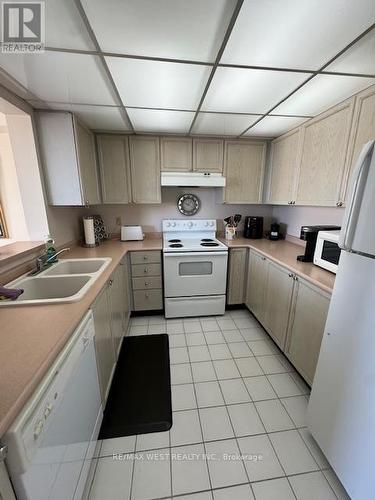 501 - 26 Hall Road, Halton Hills, ON - Indoor Photo Showing Kitchen With Double Sink