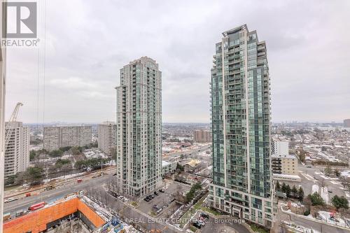 1805 - 36 Elm Drive W, Mississauga, ON - Outdoor With Facade