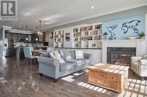 101 - 165 Division Street, Cobourg, ON - Indoor Photo Showing Living Room With Fireplace