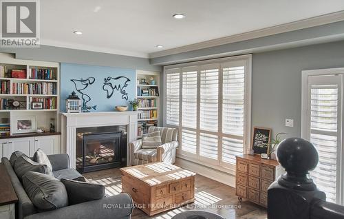 101 - 165 Division Street, Cobourg, ON - Indoor Photo Showing Living Room With Fireplace