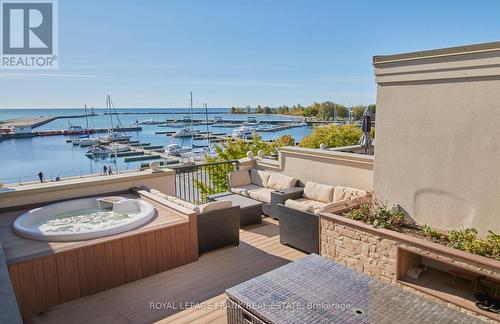 101 - 165 Division Street, Cobourg, ON - Outdoor With Body Of Water With Deck Patio Veranda With View