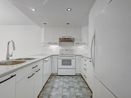 Cuisine - 2577 Rue St-Émile, Montréal (Mercier/Hochelaga-Maisonneuve), QC - Indoor Photo Showing Kitchen With Double Sink