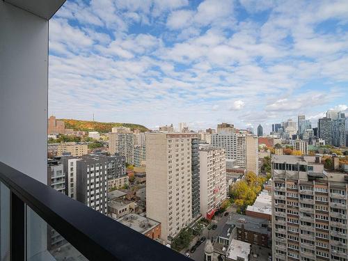 Balcony - 2009-2300 Rue Tupper, Montréal (Ville-Marie), QC - Outdoor With View