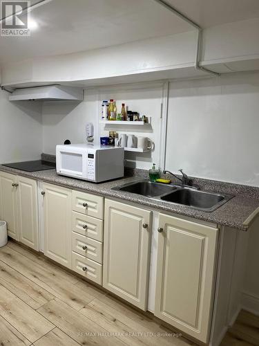 Bsmt - 255 Finch Avenue E, Toronto, ON - Indoor Photo Showing Kitchen With Double Sink