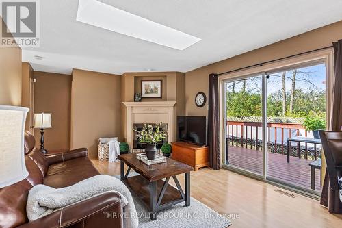 51 Silverbrook Drive, London, ON - Indoor Photo Showing Living Room With Fireplace