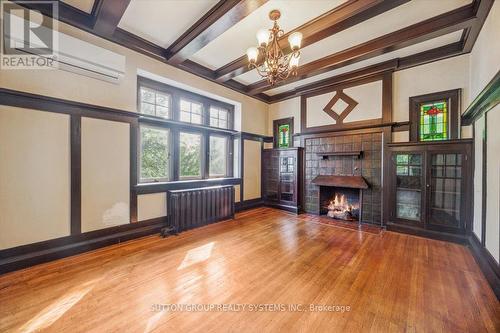 15 Laws Street, Toronto, ON - Indoor With Fireplace