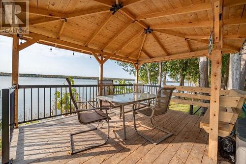 29 Holiday Lane, Eganville, ON - Outdoor With Body Of Water With Deck Patio Veranda With Exterior