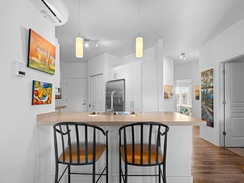 Cuisine - 302-965 Rue Du Clos-St-Urbain, Prévost, QC - Indoor Photo Showing Kitchen With Double Sink