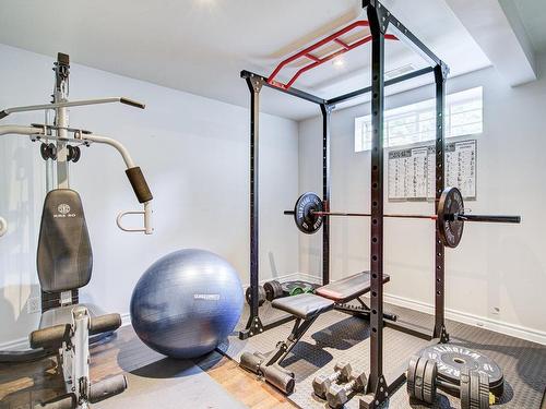 Chambre Ã Â coucher - 3 Av. Des Sorbiers, Bois-Des-Filion, QC - Indoor Photo Showing Gym Room