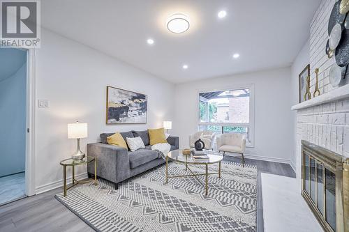 4 Waterwheel Street, Markham, ON - Indoor Photo Showing Living Room With Fireplace