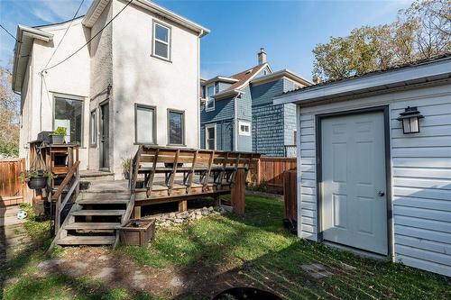 542 Rathgar Avenue, Winnipeg, MB - Outdoor With Deck Patio Veranda