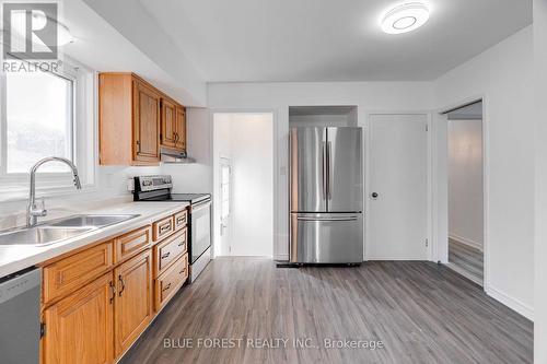 195 Myrtle Street, St. Thomas, ON - Indoor Photo Showing Kitchen With Double Sink