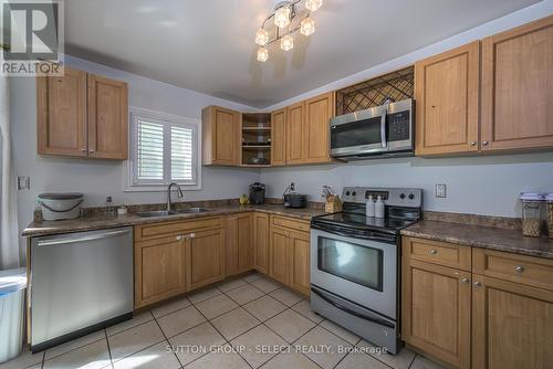 67 St Julien Street, London, ON - Indoor Photo Showing Kitchen With Double Sink