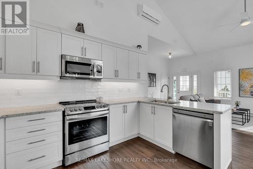 204 - 295 Densmore Road, Cobourg, ON - Indoor Photo Showing Kitchen With Stainless Steel Kitchen With Upgraded Kitchen