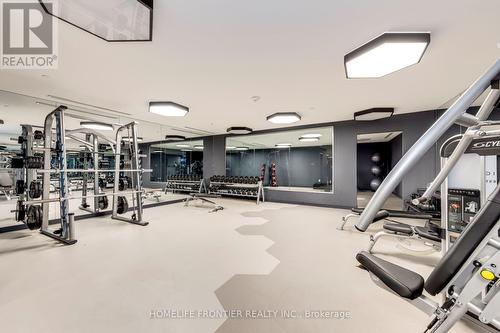 3901 - 28 Freeland Street, Toronto, ON - Indoor Photo Showing Gym Room