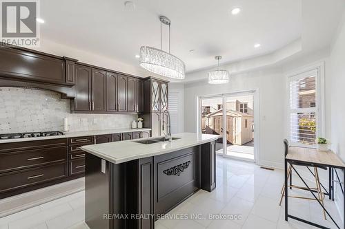 81 Birch Tree Trail, Brampton, ON - Indoor Photo Showing Kitchen With Double Sink