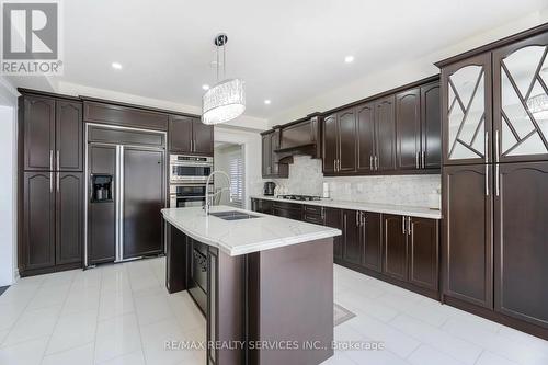 81 Birch Tree Trail, Brampton, ON - Indoor Photo Showing Kitchen With Double Sink With Upgraded Kitchen