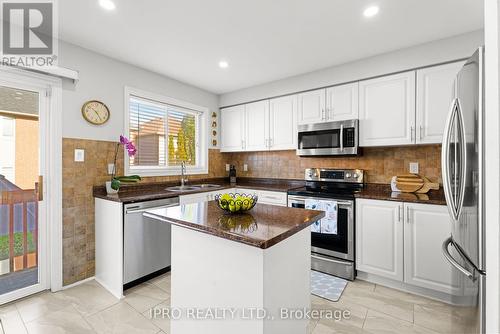 21 Brambirch Crescent, Brampton, ON - Indoor Photo Showing Kitchen With Stainless Steel Kitchen With Double Sink