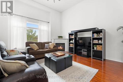 21 Brambirch Crescent, Brampton, ON - Indoor Photo Showing Living Room With Fireplace