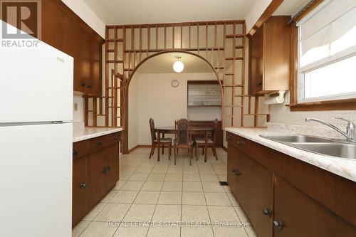 223 Rosemount Avenue, Toronto, ON - Indoor Photo Showing Kitchen With Double Sink