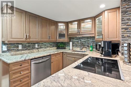 181 Janette, Windsor, ON - Indoor Photo Showing Kitchen With Double Sink