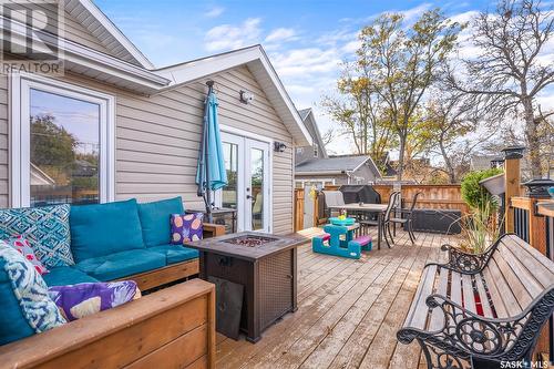 370 Stadacona Street E, Moose Jaw, SK - Outdoor With Deck Patio Veranda With Exterior