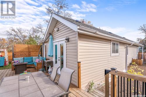 370 Stadacona Street E, Moose Jaw, SK - Outdoor With Deck Patio Veranda With Exterior