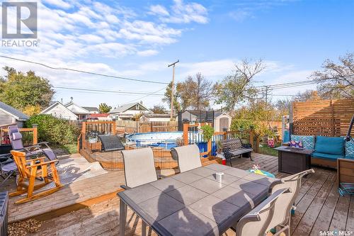 370 Stadacona Street E, Moose Jaw, SK - Outdoor With Deck Patio Veranda