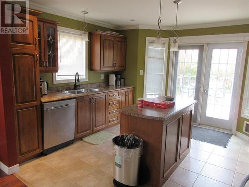 87 Peddle Drive, Grand Falls Windsor, NL - Indoor Photo Showing Kitchen With Double Sink