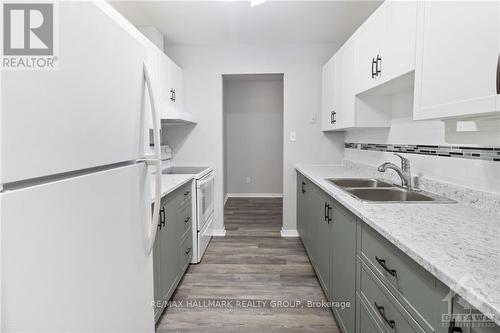 309 - 1100 Millwood Avenue, Brockville, ON - Indoor Photo Showing Kitchen With Double Sink