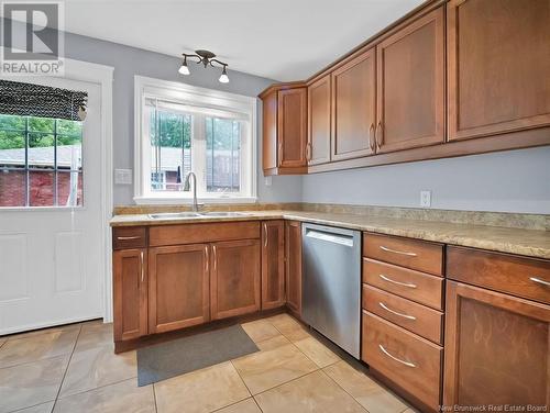 109 - 111 Hedgewood Drive, Moncton, NB - Indoor Photo Showing Kitchen With Double Sink