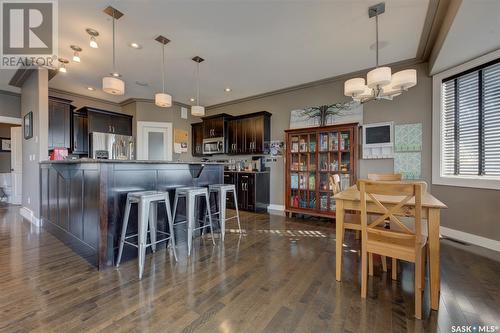 814 Rock Hill Lane, Martensville, SK - Indoor Photo Showing Dining Room