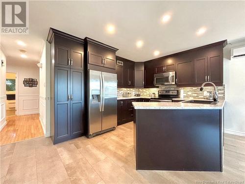 1304 St Joseph, Bathurst, NB - Indoor Photo Showing Kitchen With Stainless Steel Kitchen With Upgraded Kitchen