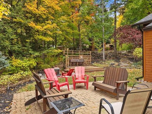 Backyard - 158 Rue De Bagot, Bromont, QC - Outdoor With Deck Patio Veranda