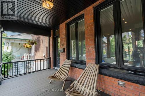 547 Dovercourt Road, Toronto, ON - Outdoor With Deck Patio Veranda With Exterior