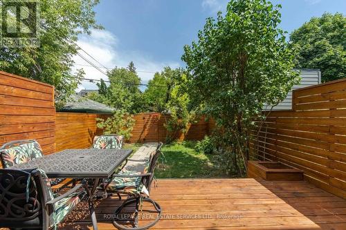 547 Dovercourt Road, Toronto, ON - Outdoor With Deck Patio Veranda