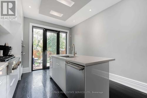 547 Dovercourt Road, Toronto, ON - Indoor Photo Showing Kitchen With Double Sink