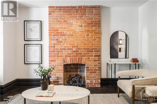 38 Foster Street, Ottawa, ON - Indoor With Fireplace