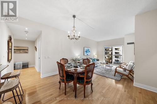 801 - 12 Rean Drive, Toronto, ON - Indoor Photo Showing Dining Room