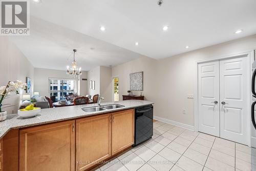 801 - 12 Rean Drive, Toronto, ON - Indoor Photo Showing Kitchen With Double Sink