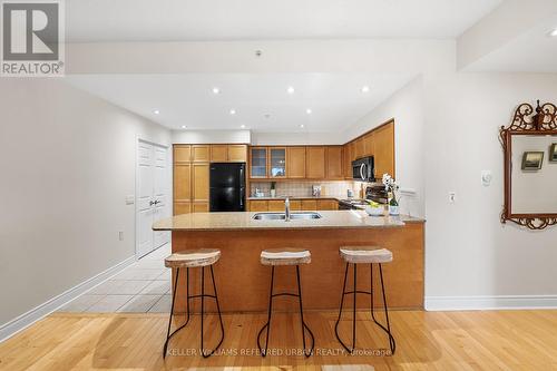 801 - 12 Rean Drive, Toronto, ON - Indoor Photo Showing Kitchen With Double Sink