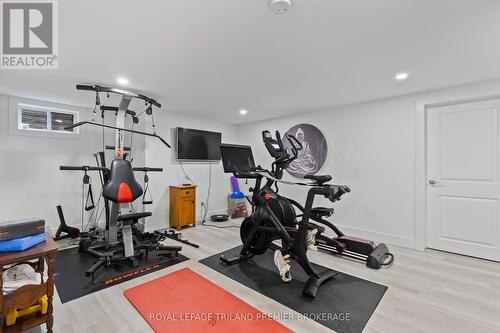 1630 Hillside Drive, London, ON - Indoor Photo Showing Gym Room