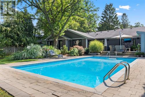 1630 Hillside Drive, London, ON - Outdoor With In Ground Pool With Deck Patio Veranda With Backyard