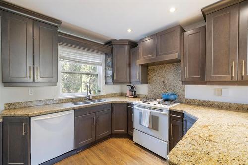 195 Ash Street, Winnipeg, MB - Indoor Photo Showing Kitchen With Double Sink