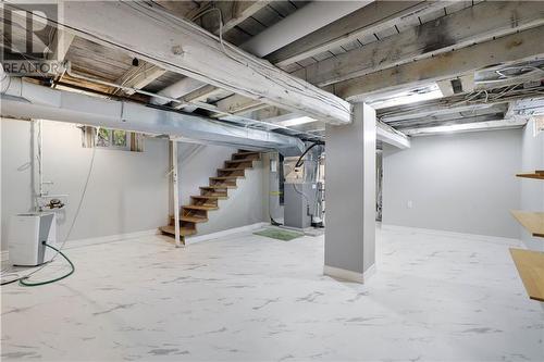 Partially finished basement - 190 Lochiel Street S, Renfrew, ON - Indoor Photo Showing Basement