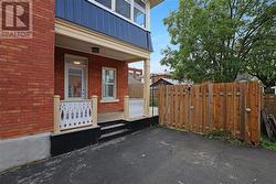 Side porch off kitchen - 