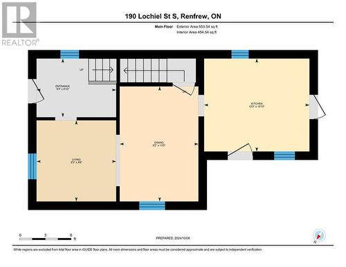 Floor Plans Main Level - 190 Lochiel Street S, Renfrew, ON - Other