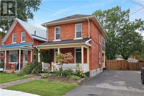 Recently paved shared driveway. - 190 Lochiel Street S, Renfrew, ON - Outdoor With Deck Patio Veranda With Facade