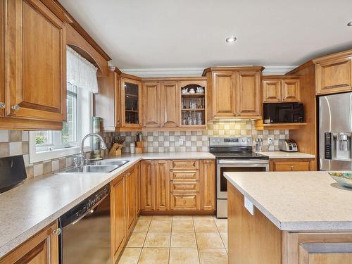 Cuisine - 1218 Rue Nancy, Saint-Jérôme, QC - Indoor Photo Showing Kitchen With Double Sink