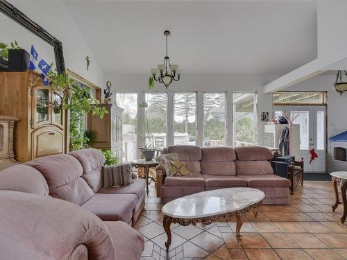 Salon - 105 Route St-Denys-Garneau, Sainte-Catherine-De-La-Jacques-Cartier, QC - Indoor Photo Showing Living Room